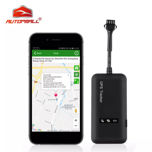 Mini Car GPS Tracker with Google Maps Realtime Tracking