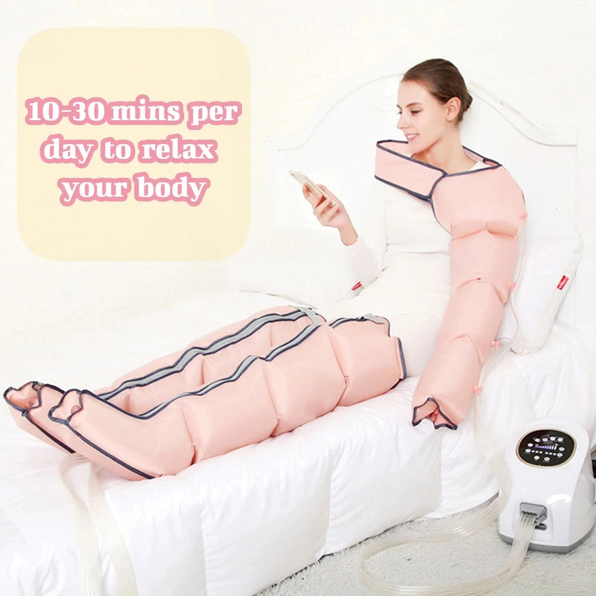 3 Modes of Air Compression Leg Massager Wrap