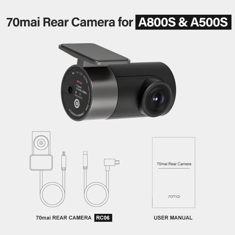 Rear Cam and Dash Cam