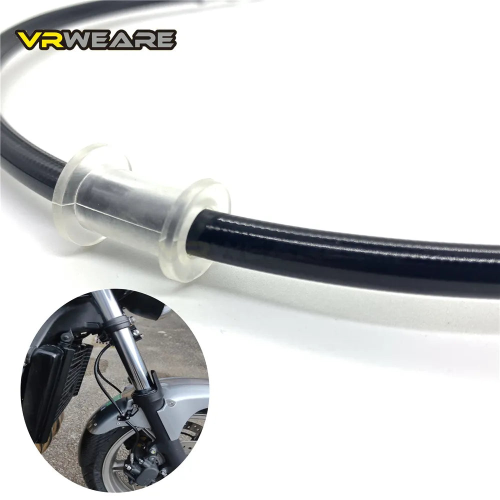 200-2200MM Black Silver Motorcycle Hydraulic Brake Hose Line