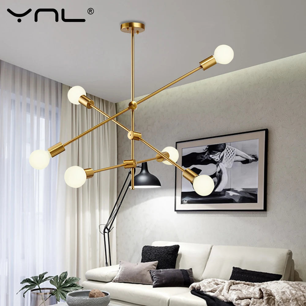 Modern Pole Art Pendant Lights