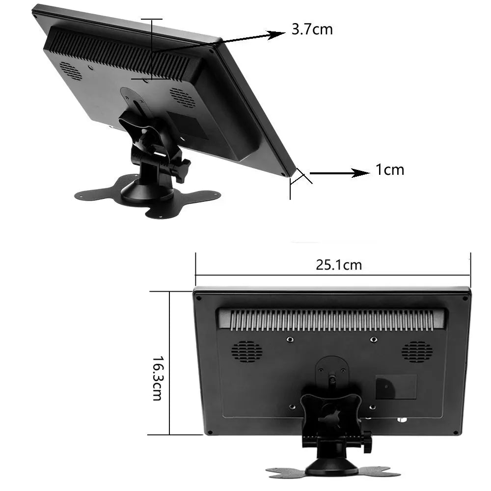 10.1" LCD HD Mini Monitor With Speaker