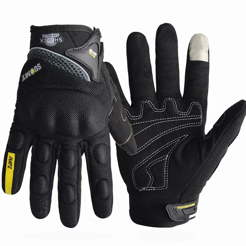 Quality Breathable Full Finger Motorcycle Gloves
