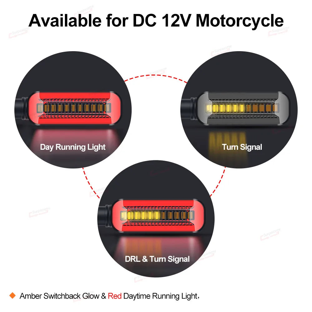 Universal LED Motorcycle Turn Signal Light