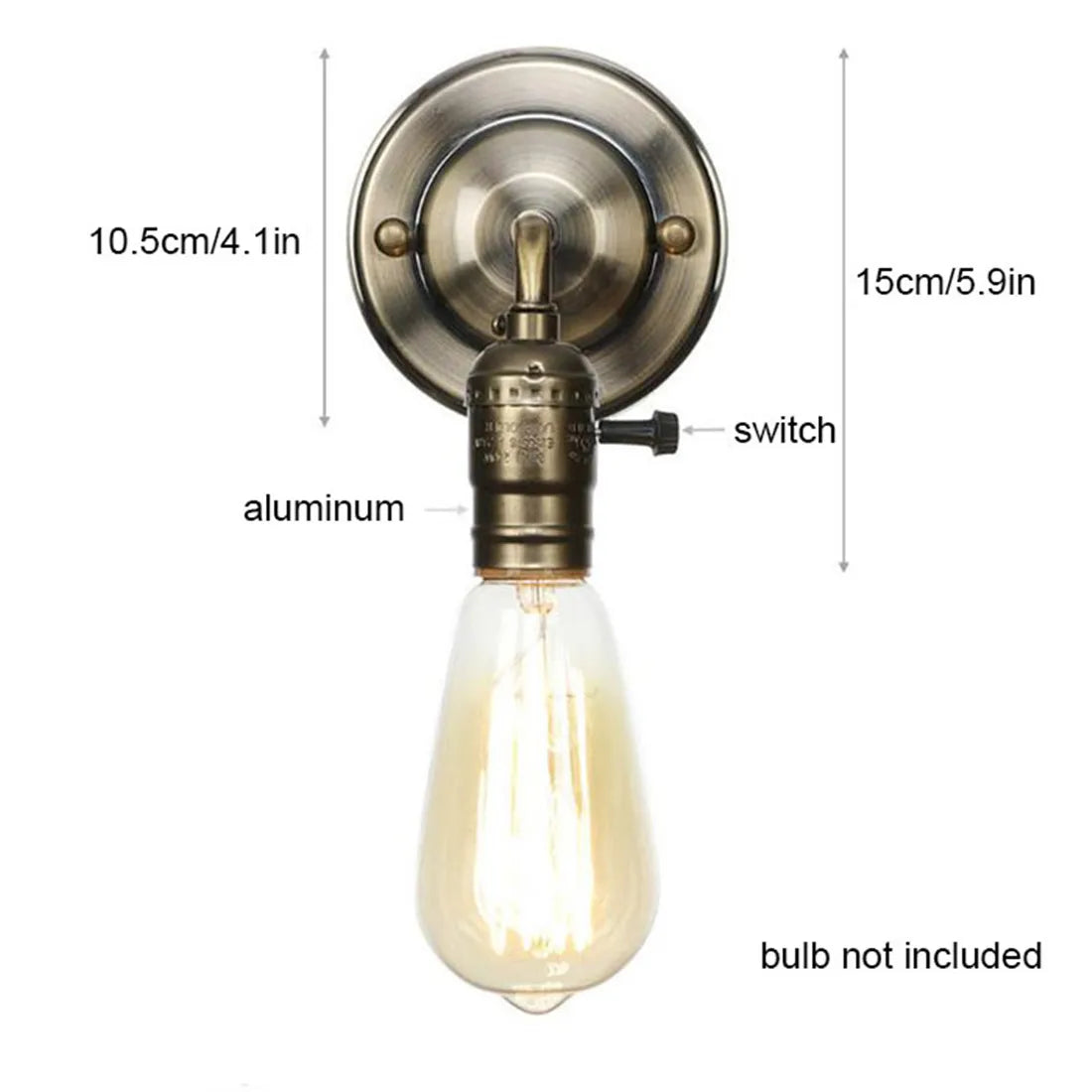 Pull Chain Switch Scones led Wall Lights