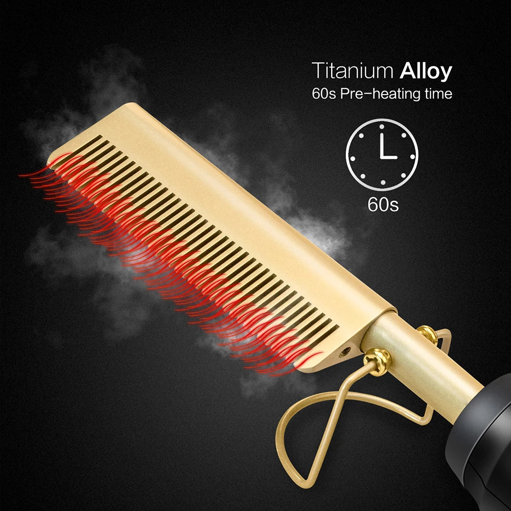 Electric Heating Comb Straightener