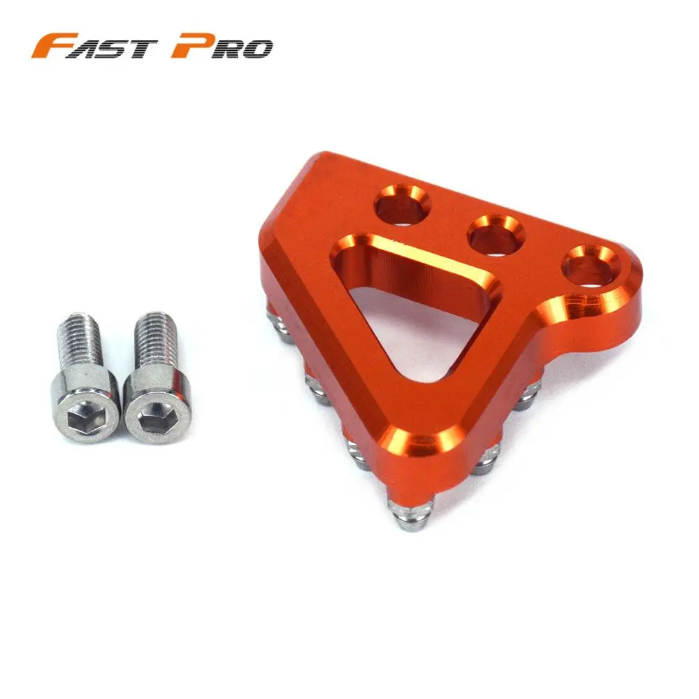 Motorcycle Rear Foot Brake Pedal Lever Step Tip Plate