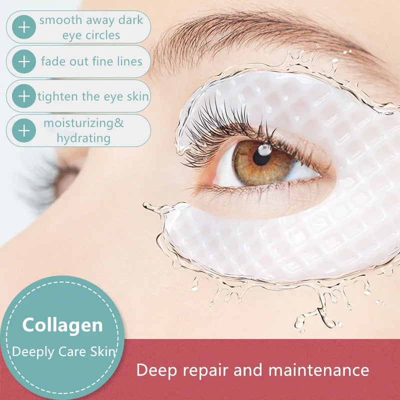 Collagen Moisturizing Eye Mask for Dark Circles and Puffy Eyes