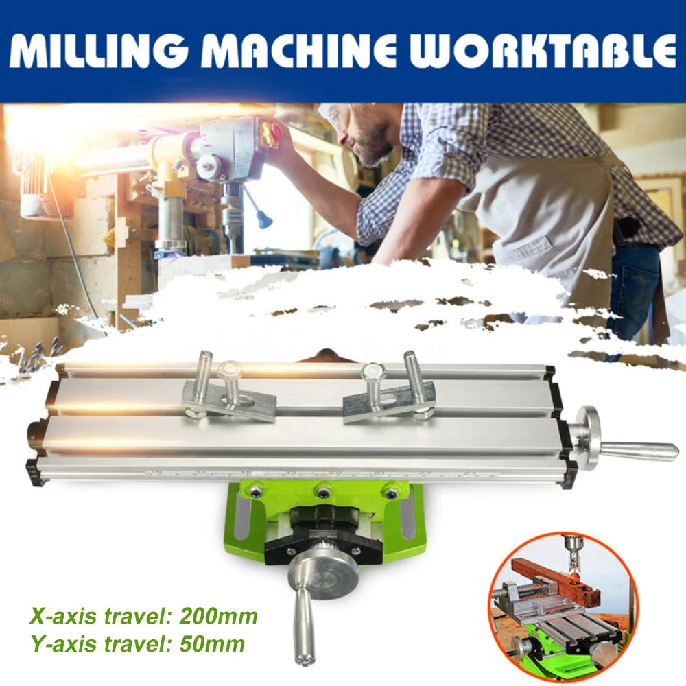 Multi-functional Worktable Bench Drill Vise Fixture Milling Drill