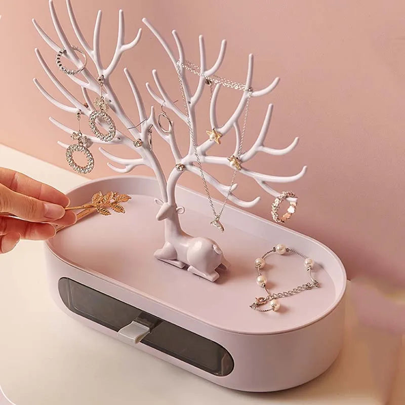 Jewelry Antlers Rack Display Organizer