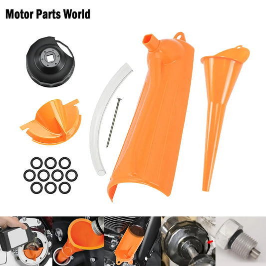 Motorcycle Oil Filter Funnel Cover