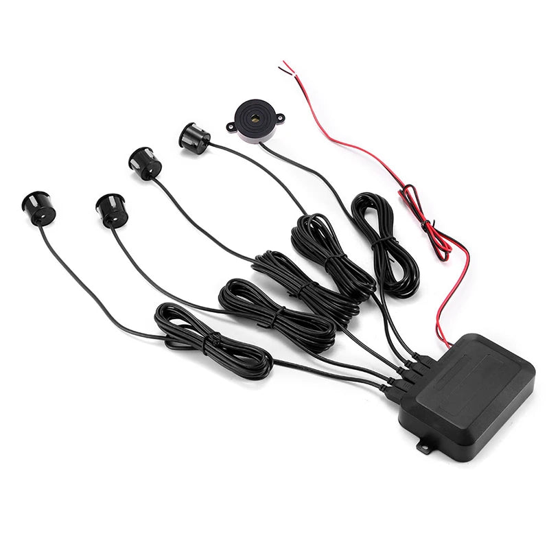 4 Sensors 12V 22mm Car Parking Sensor Kit