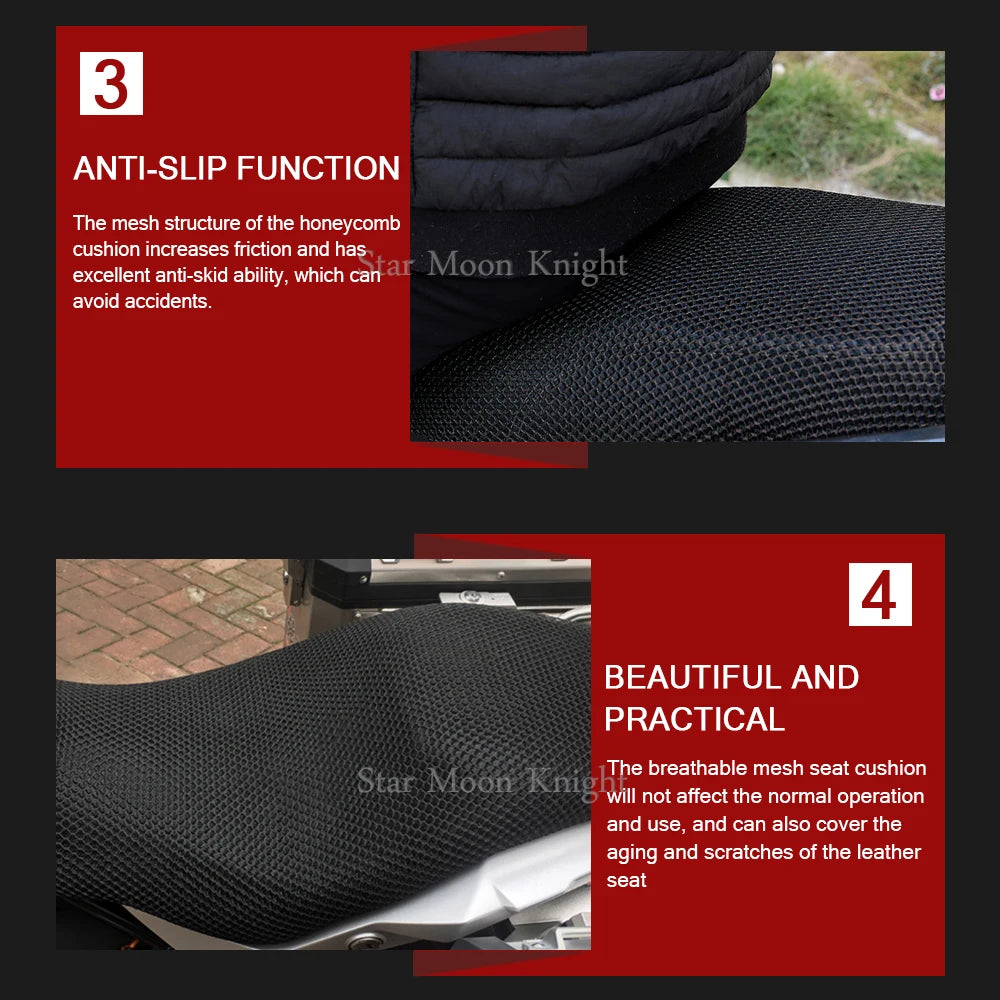 Motorcycle Protecting Cushion Seat Cover