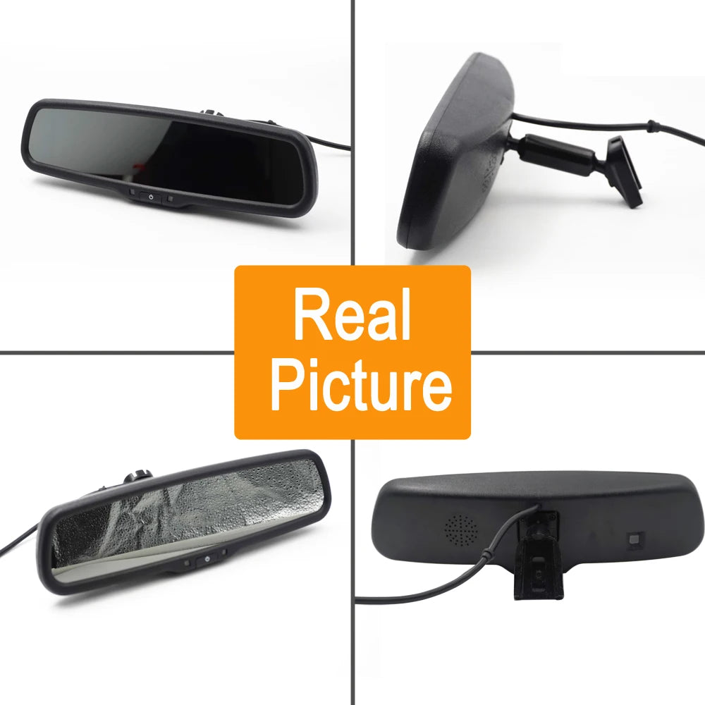 4.3-inch LCD auto-brightness car rearview mirror monitor