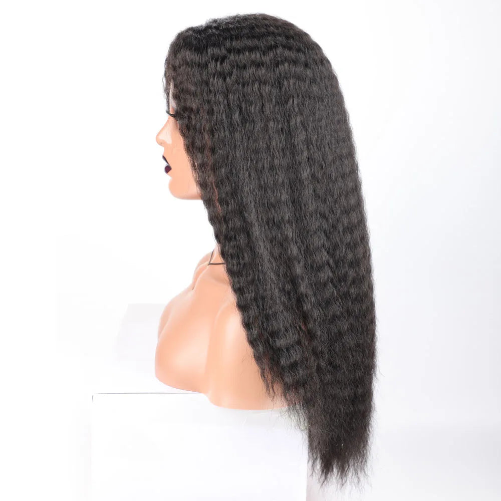 Long, kinky, curly synthetic wigs for black women