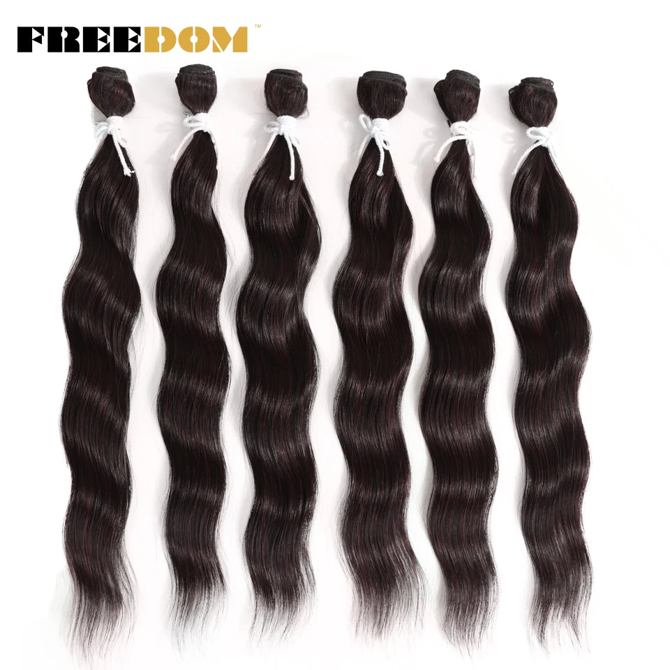 Natural Wave Bundles Synthetic Hair Extensions