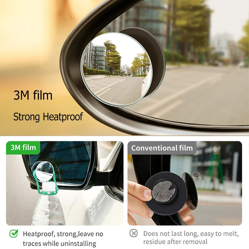 2pcs Car Rear View Mirror Full Vision