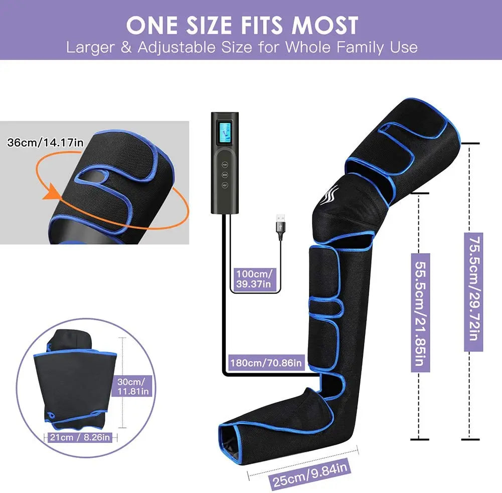 360° foot air pressure massager