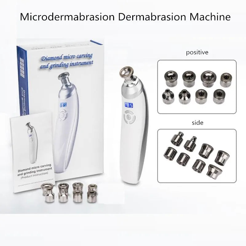 Skin Diamond Dermabrasion for Scar Acne Pore Peeling Machine Massager