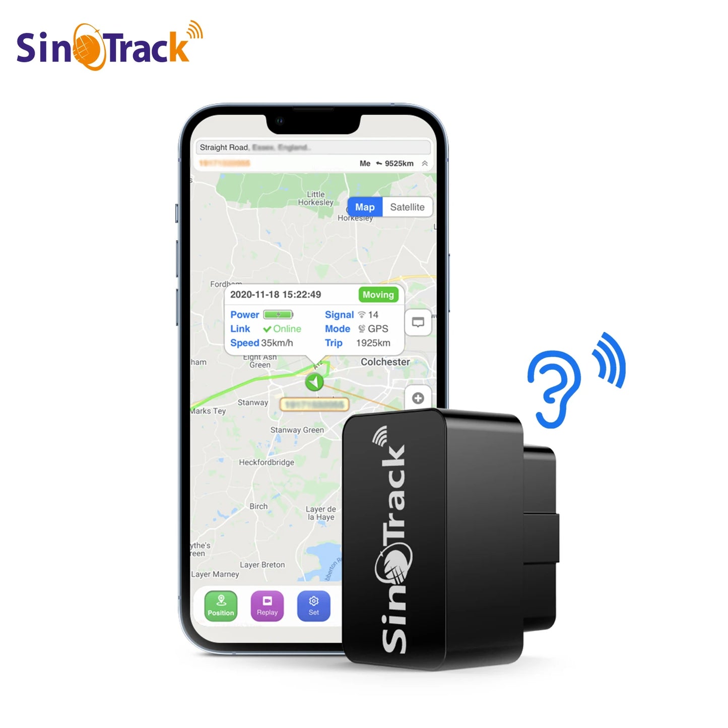 Mini Car Tracking Device with Online Software