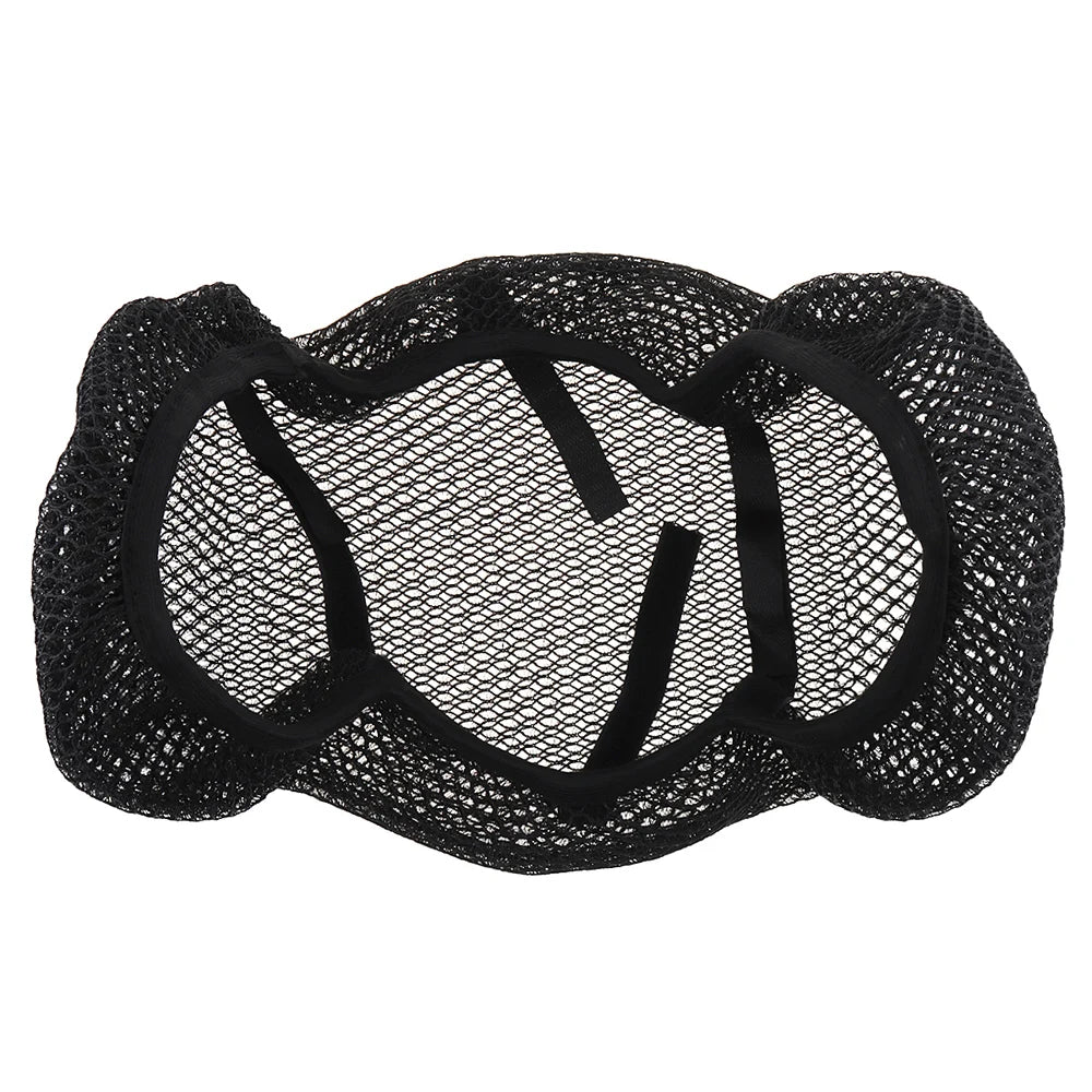1Pcs 3D Black Motorcycle and Electric Bike Mesh Net Seat Cover