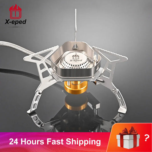 Portable Windproof Camping Stove for Hiking