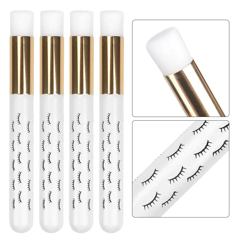 10pcs Eyelash Cleaning Brush Lash Extension Applicator