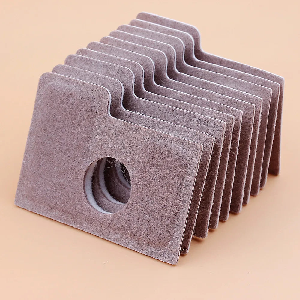 10pcs/lot Double Layer High Quality Air Filter For Gasoline Chainsaw Parts