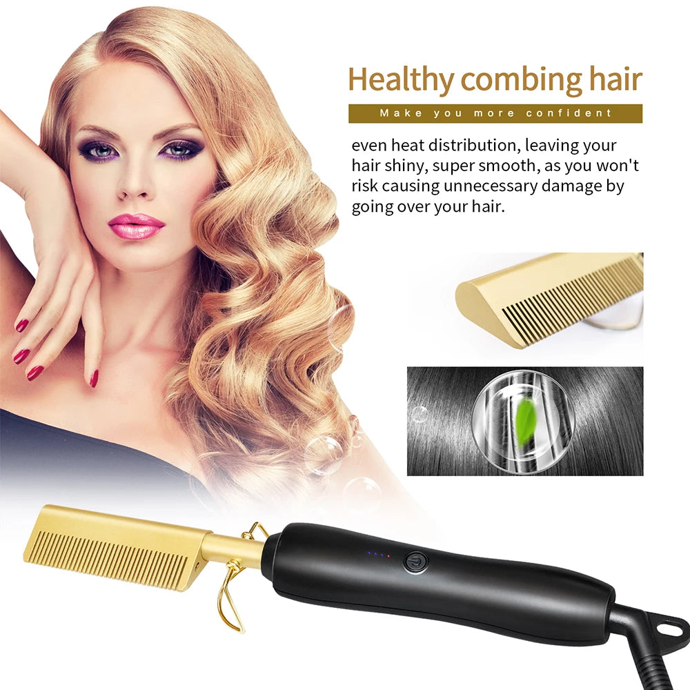 Electric Heating Comb Straightener