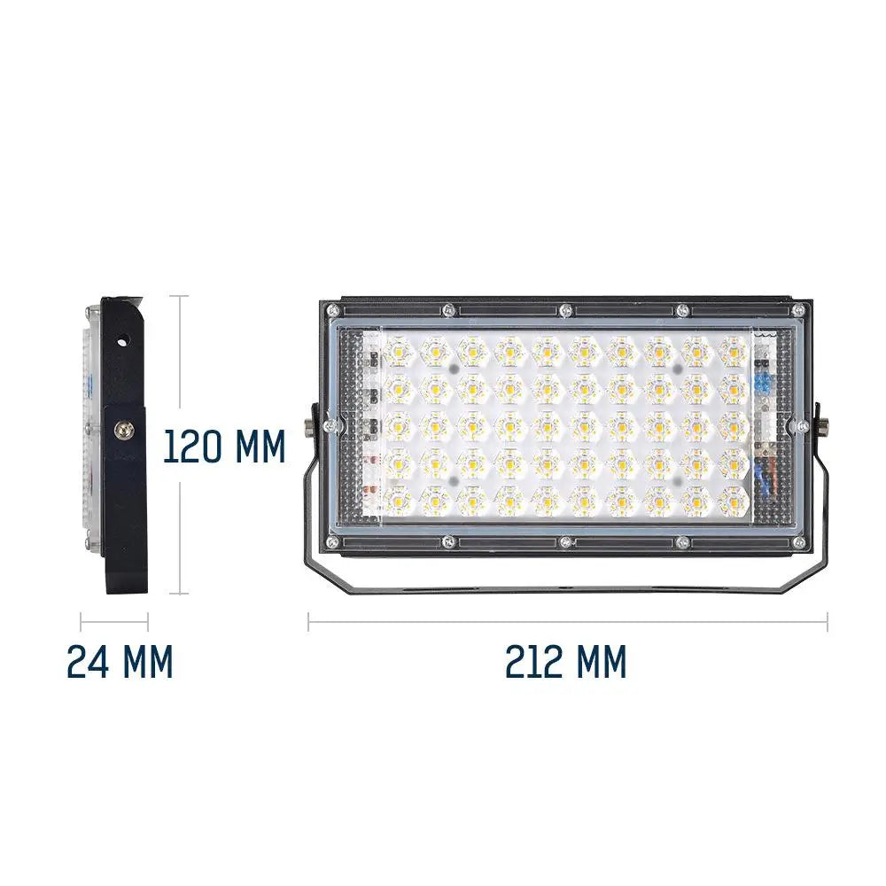 50W Crocodile Clip Led Flood Lights