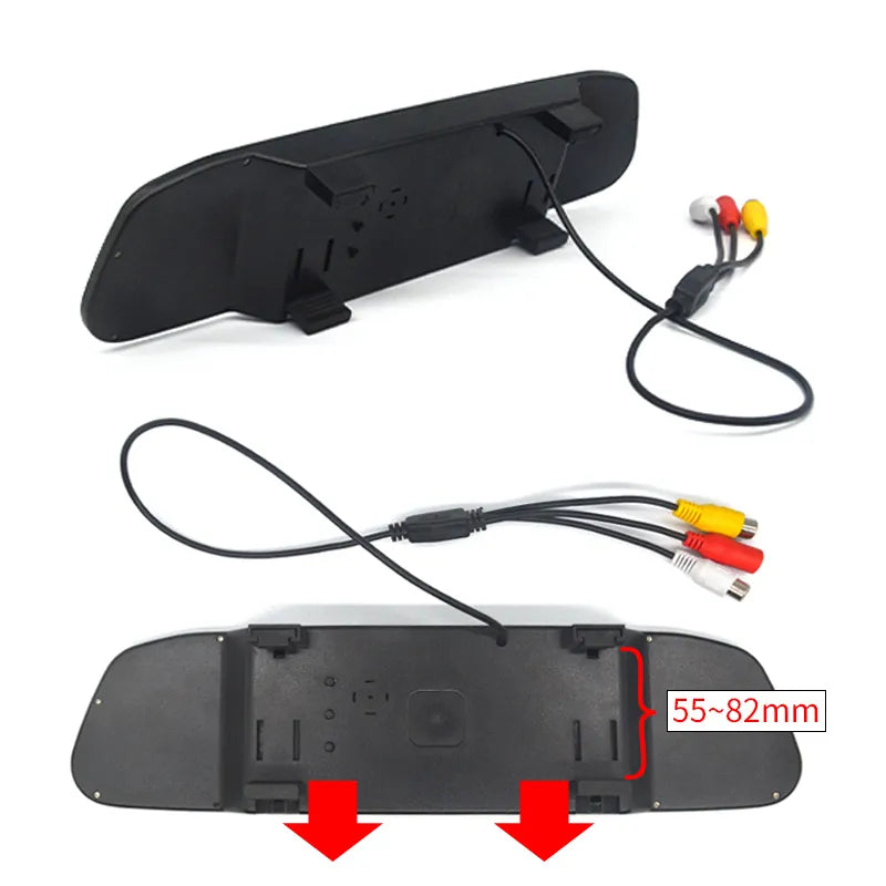 Car Rearview Mirror Monitor for Night Vision