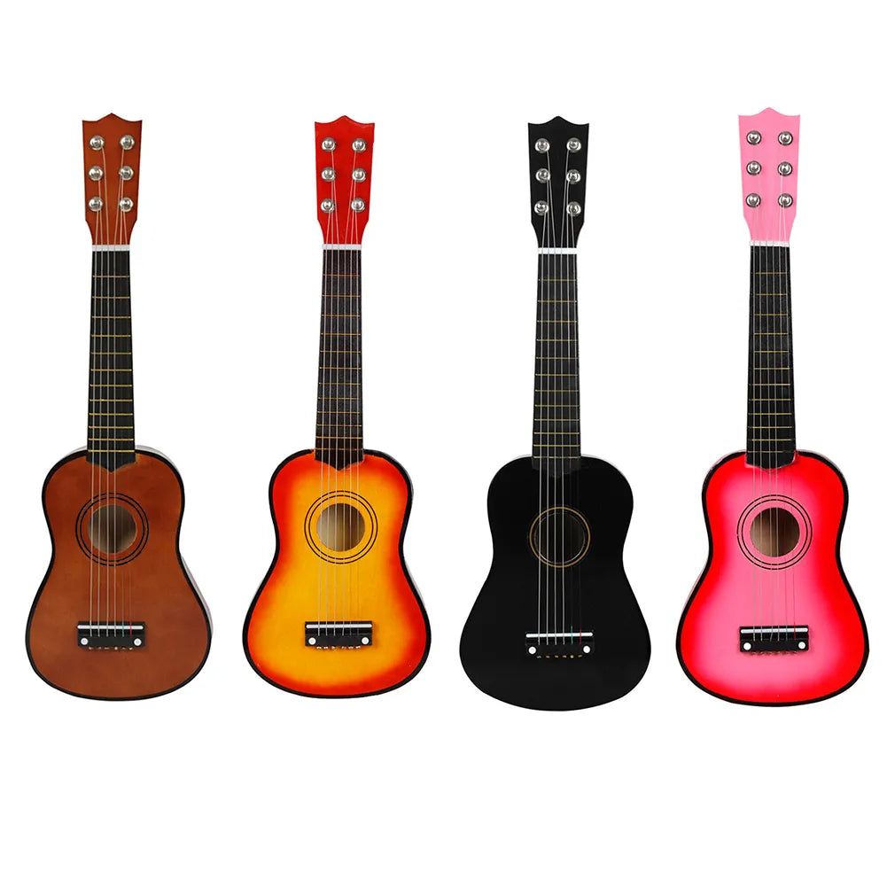 21-inch Basswood Ukulele with 6 Strings Musical Instruments for Children