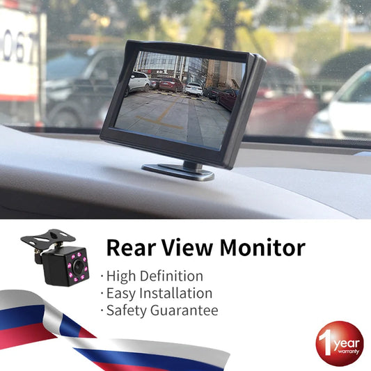 5 Inch HD Digital Rear View Car Monitor