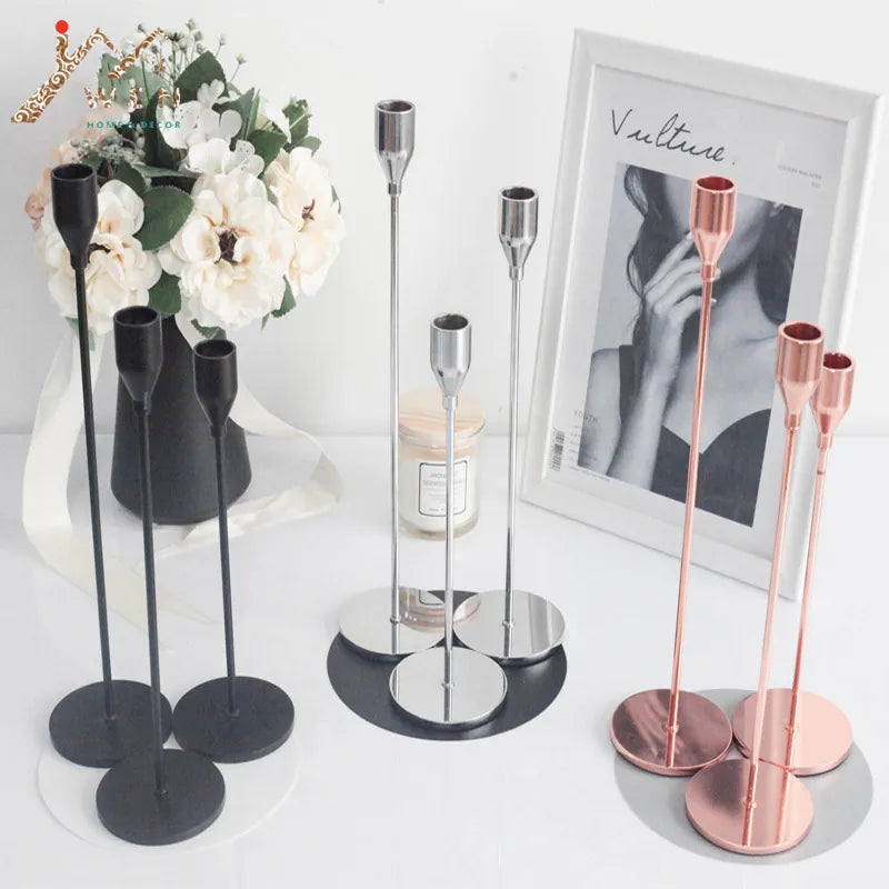 Luxury Metal Candle Holders