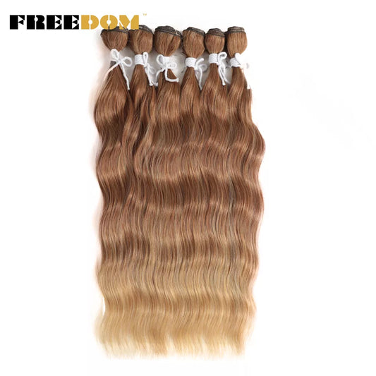 Natural Wave Bundles Synthetic Hair Extensions