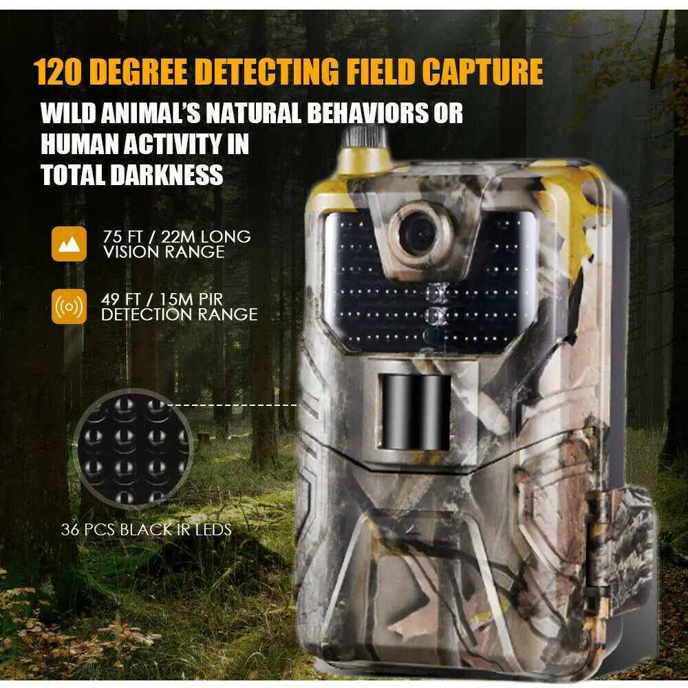 Outdoor 2G HD 20MP 1080P Wildlife Waterproof Trail Camera with Night Vision