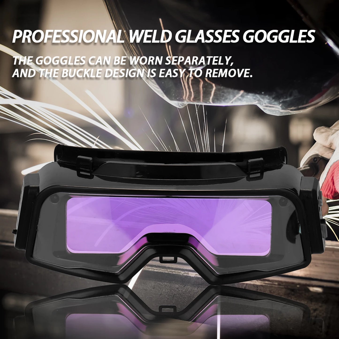 New Automatic Darkening Welding Glasses Mask