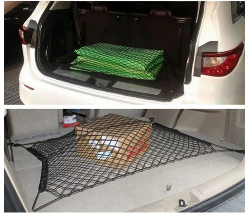 4 Hook Car Trunk Mesh Luggage