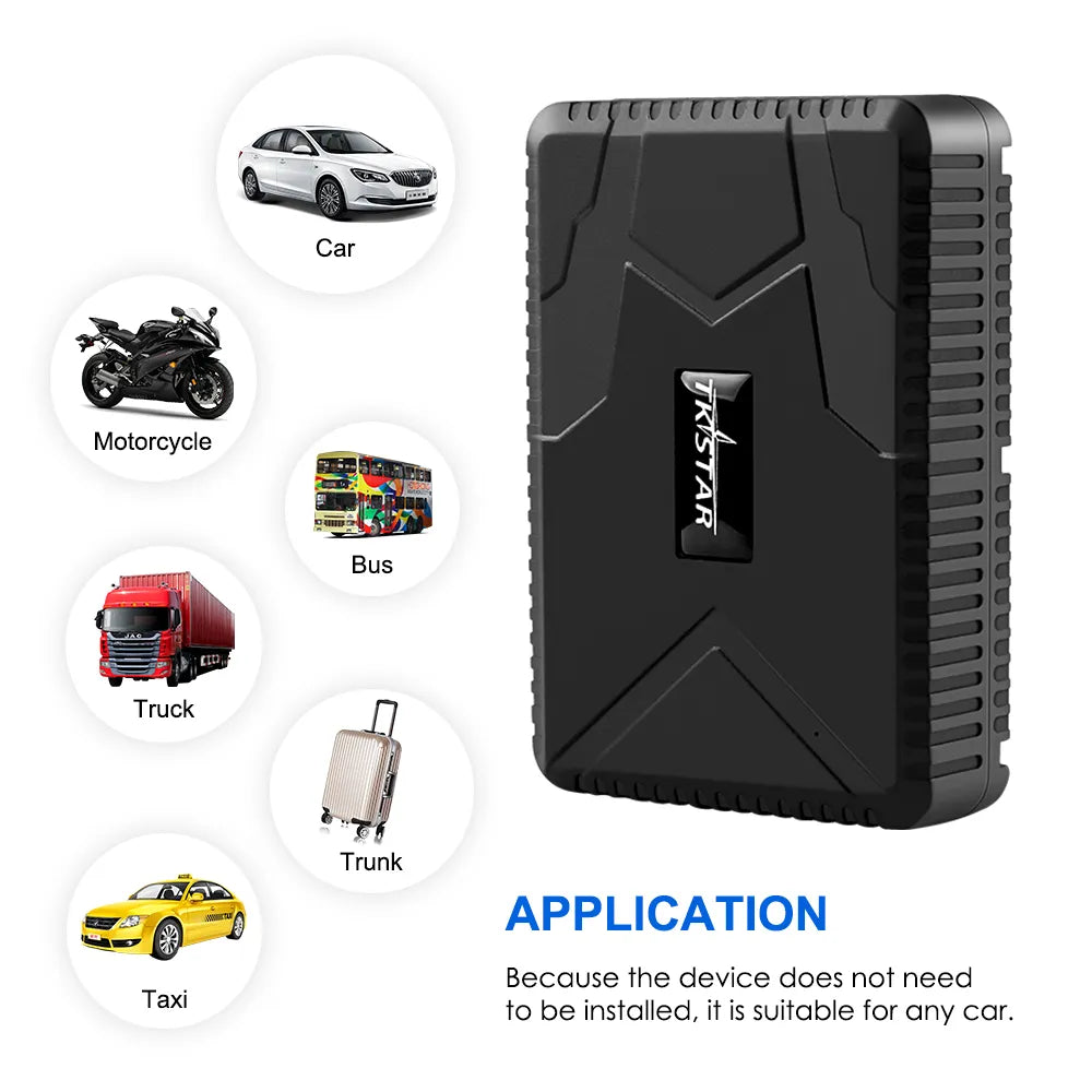 Waterproof 10000mAh Magnet Car GPS Tracker