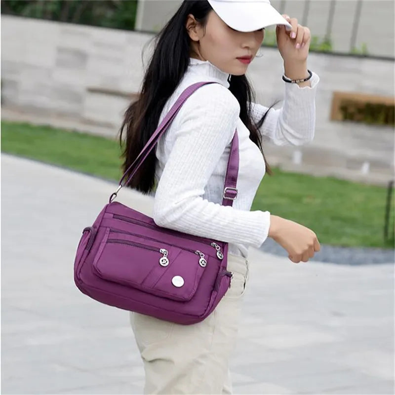 Large Capacity High Quality Nylon Waterproof Crossbody bag