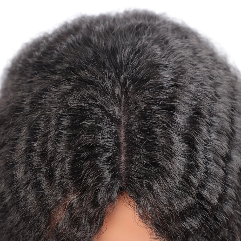 Long, kinky, curly synthetic wigs for black women