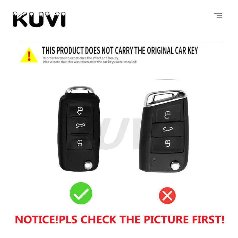 Car Key Case Cover Shell For Skoda Octavia