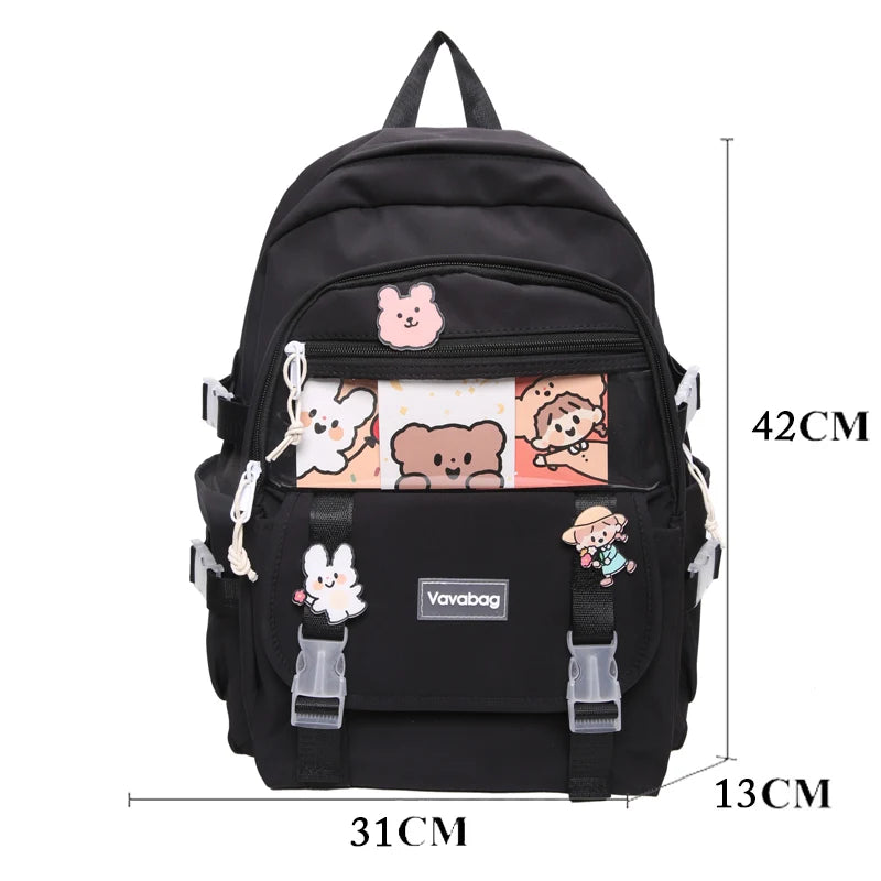 Teenager Kawaii Girl Waterproof Backpack