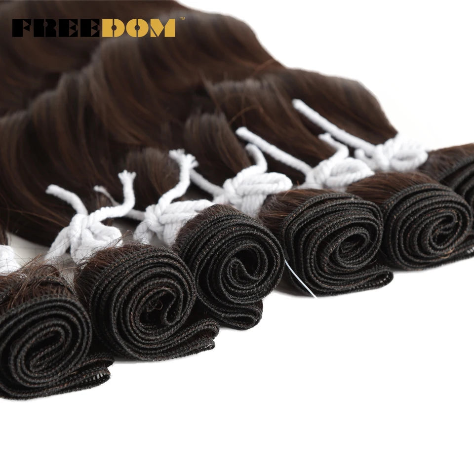 Natural Wave Bundles Synthetic Hair Extensions