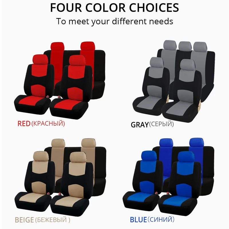 Universal Automobile Full Car Seat Covers