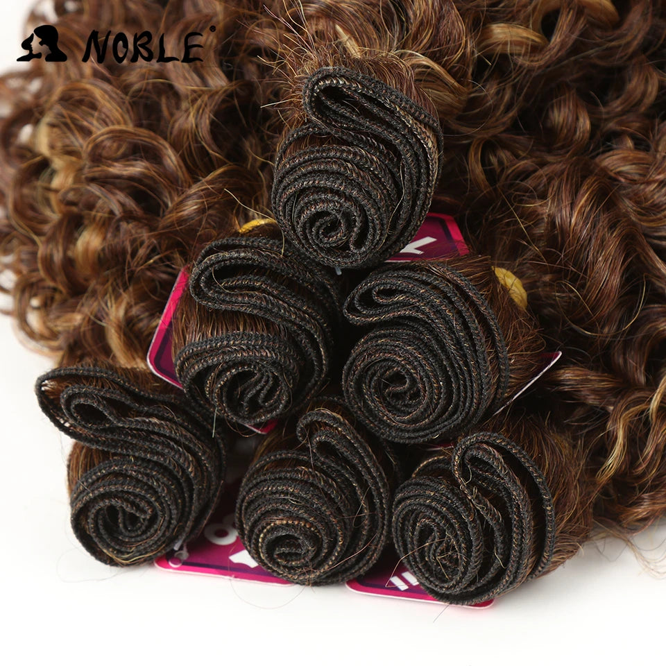 16-20 inch 7 pieces per lot Synthetic Afro Hair