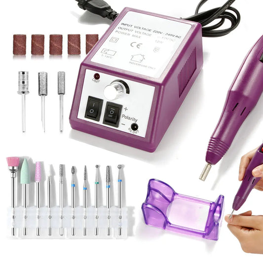 10pcs Nail Drill Electric Apparatus for Manicure Nail Art