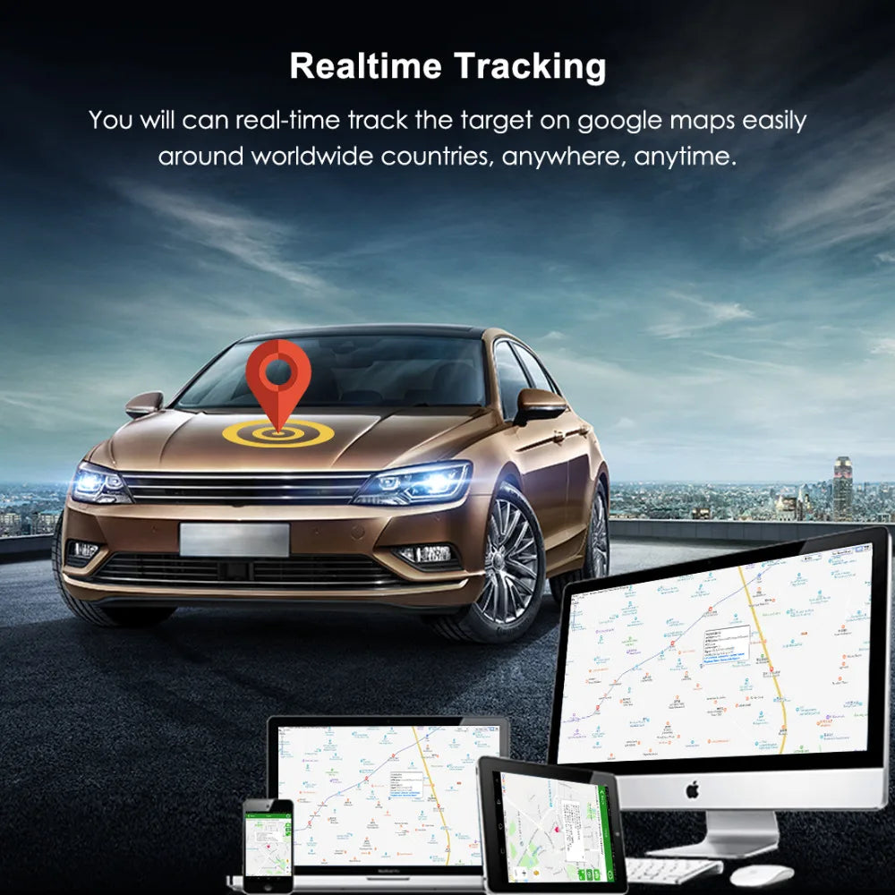 Mini Car GPS Tracker with Google Maps Realtime Tracking