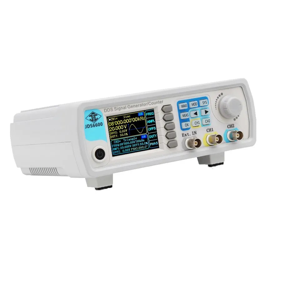 60MHz Digital Control Function Signal Generator with Dual-channel Frequency