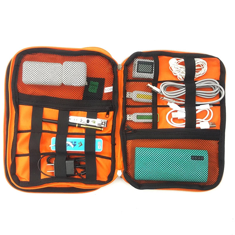 waterproof Ipad and Phone accessories organizer Bag